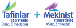 TAFINLAR® (dabrafenib) + MEKINIST® (trametinib) logo